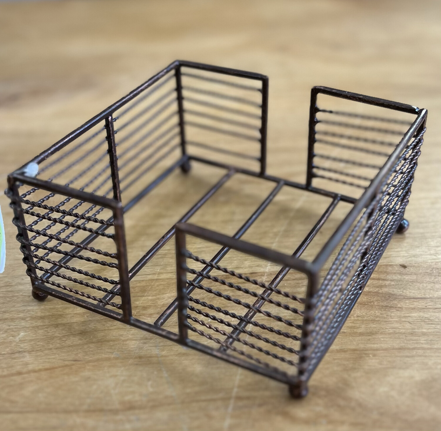 Twisted Wire Cocktail Napkin Holder