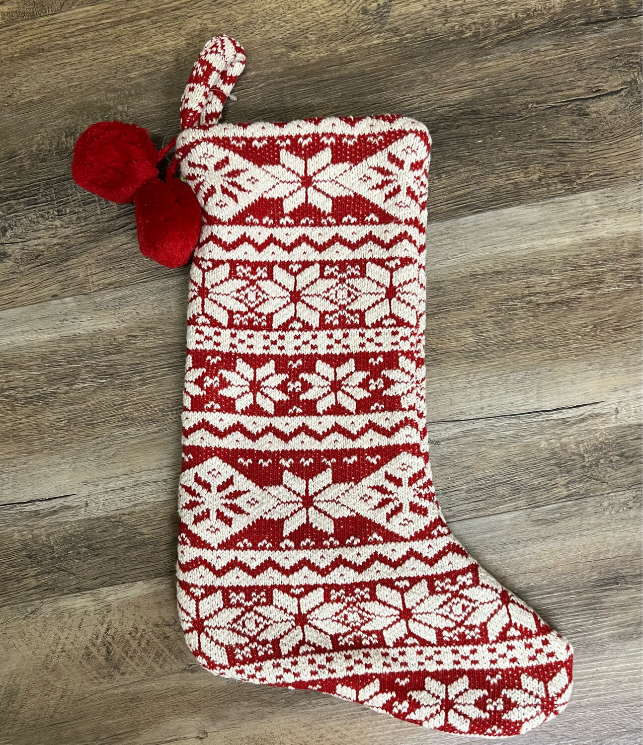 Nordic Knit Stocking