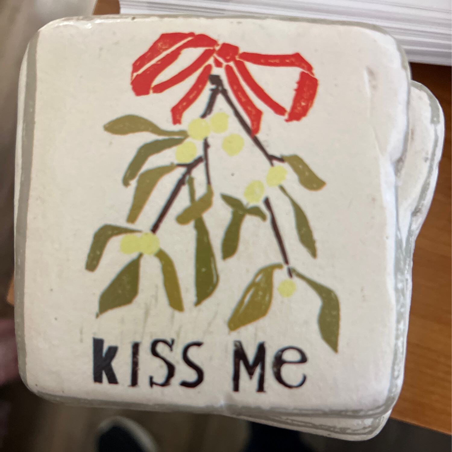 Kiss Me Coaster
