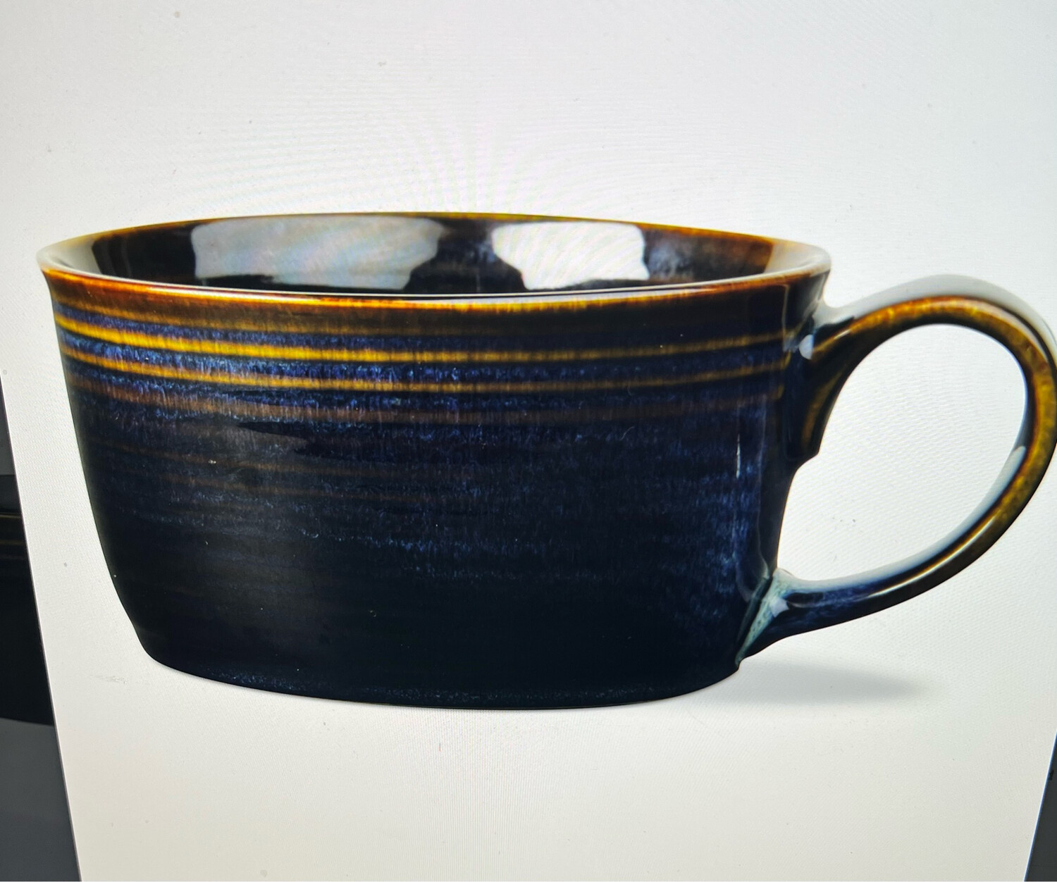 Midnight Blue Soup Mug