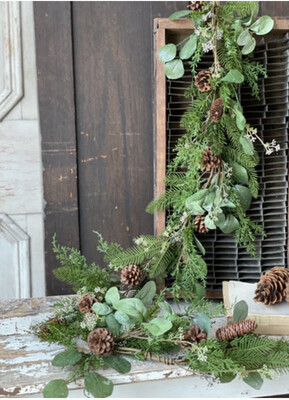 Mixed Pine Garland Mixed Pine Garland