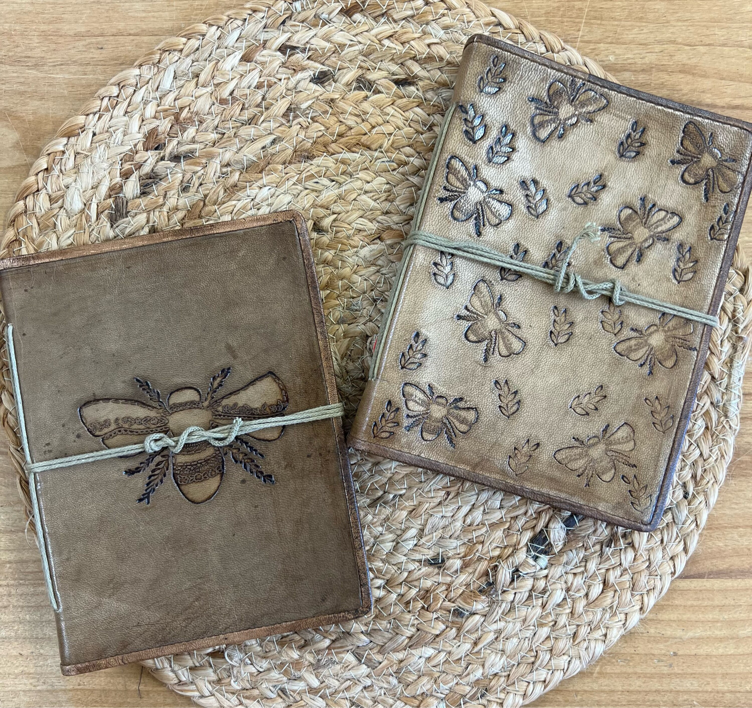 Leather Bound Bee Journal