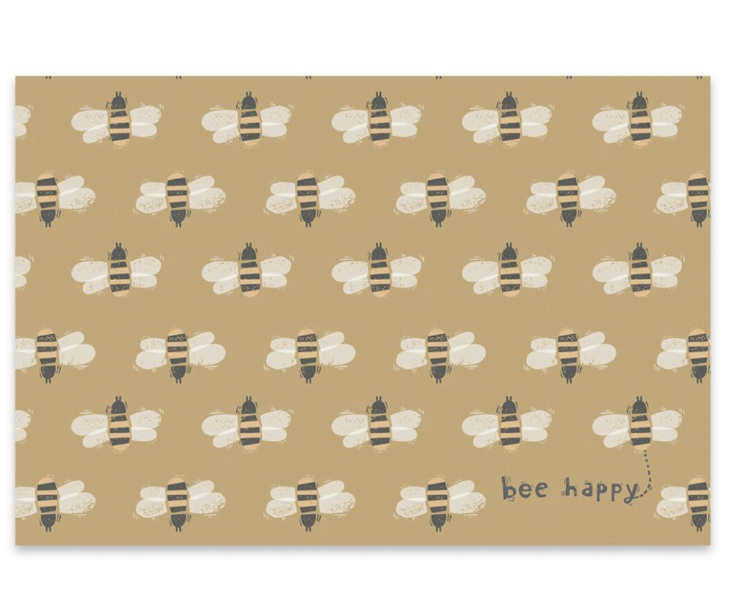 Bee Paper Placemat Pad