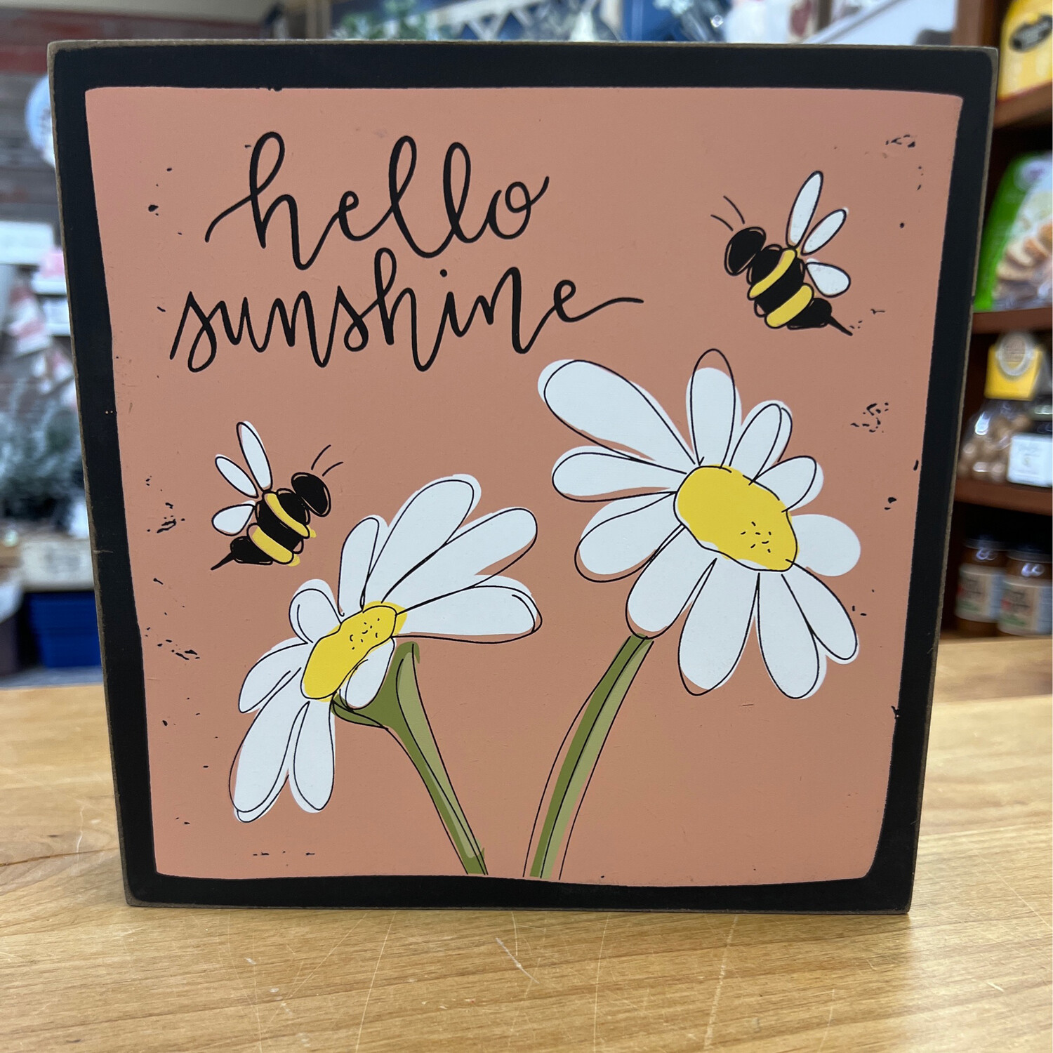 Hello Sunshine Box Sign