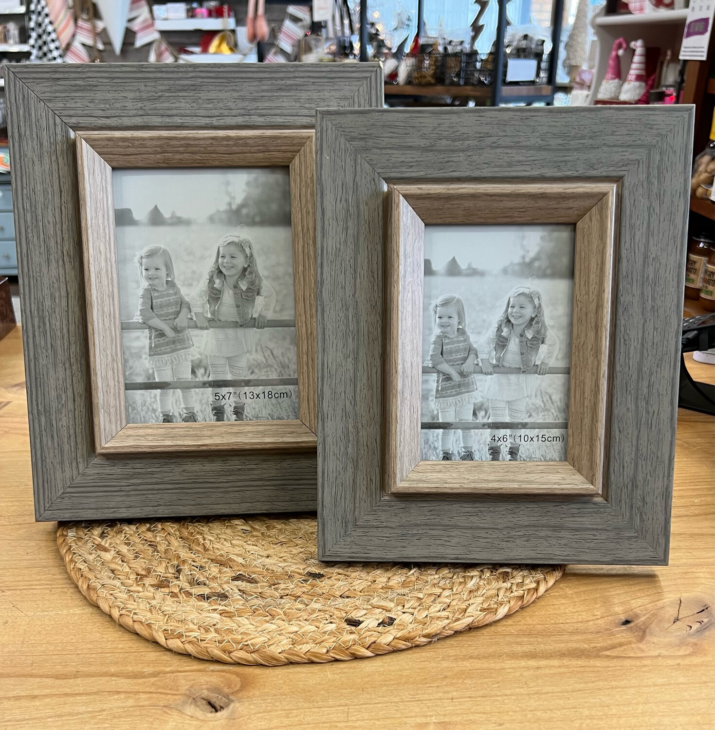 Wood Gray Frames