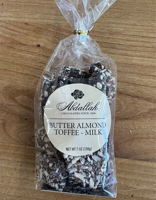 Abdallah 7oz butter Almond Toffee