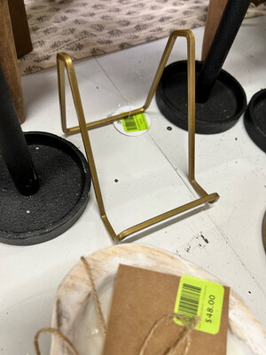 4" Gold Wire Easel 4" Gold Wire Easel