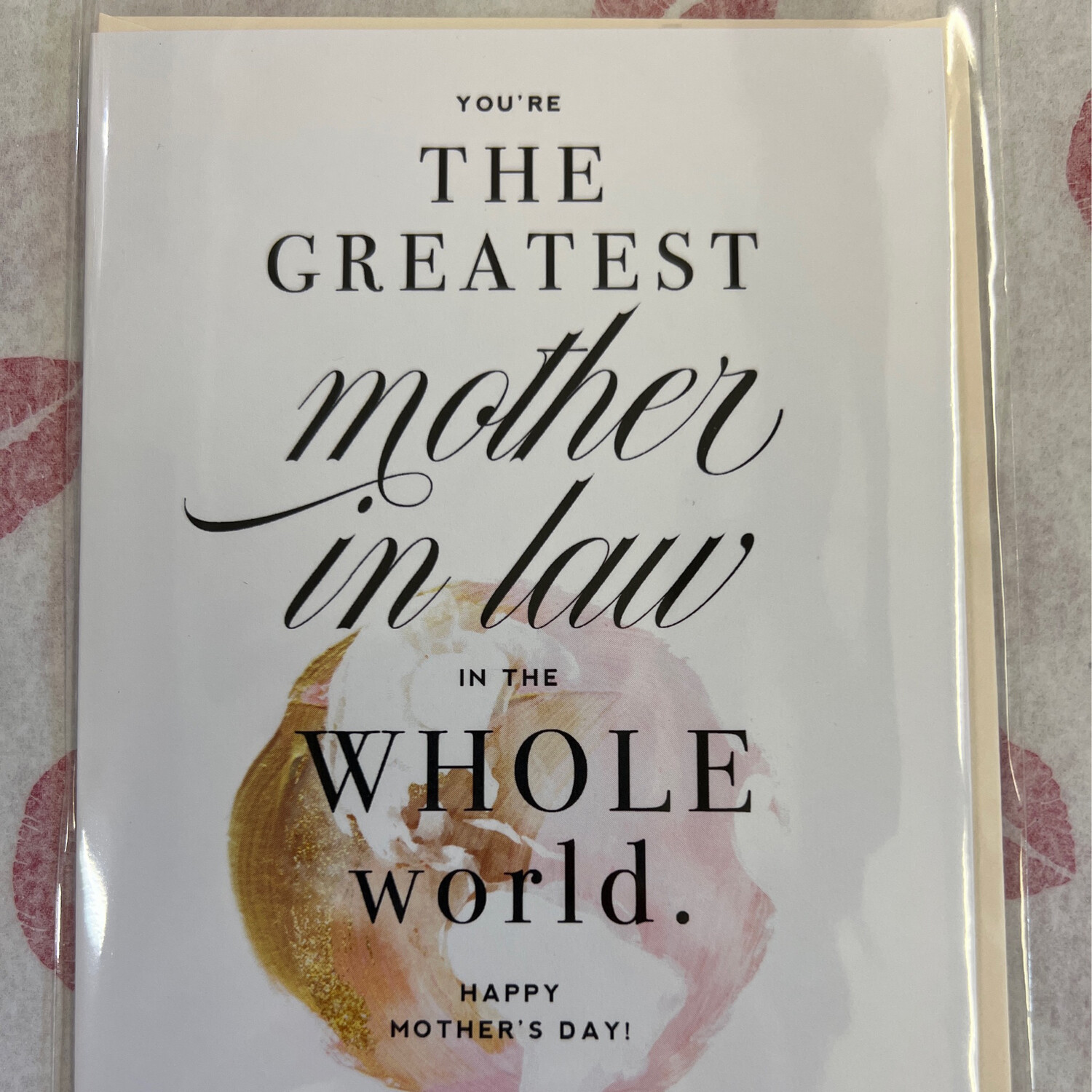 Greatest Mother In Law Card