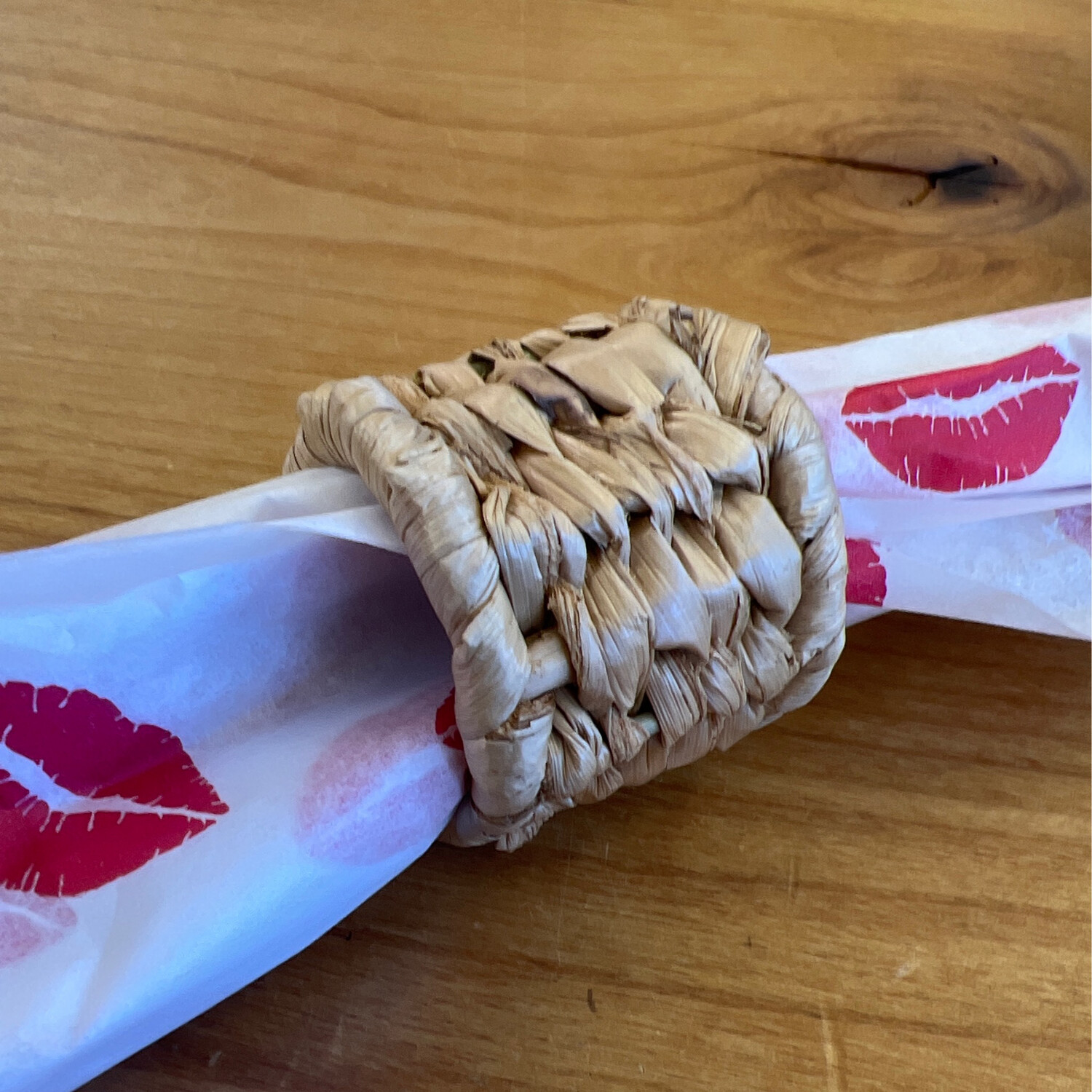 Water Hyacinth Napkin Ring