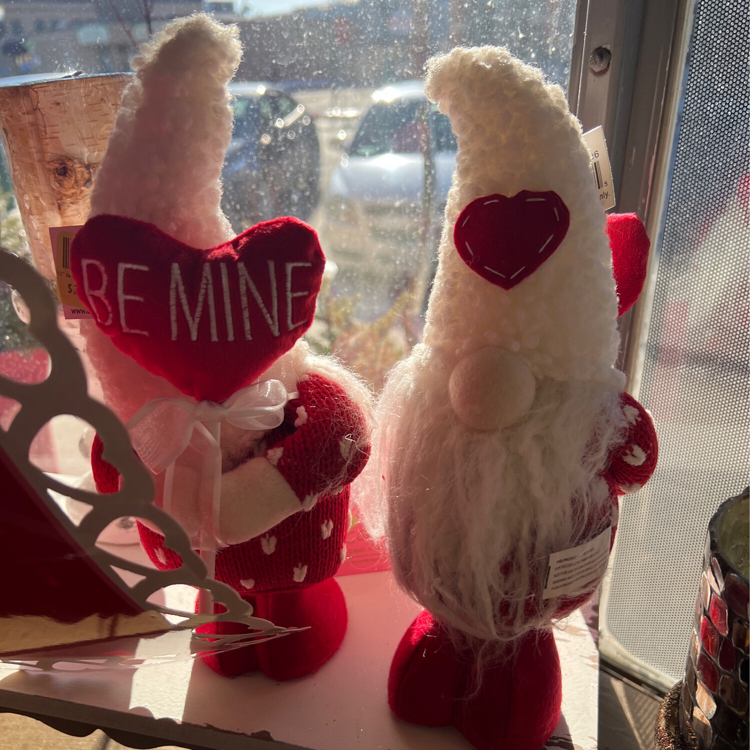 12" Be Mine Heart Gnome