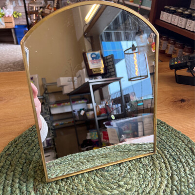 16&quot; Metal Framed Standing Mirror
