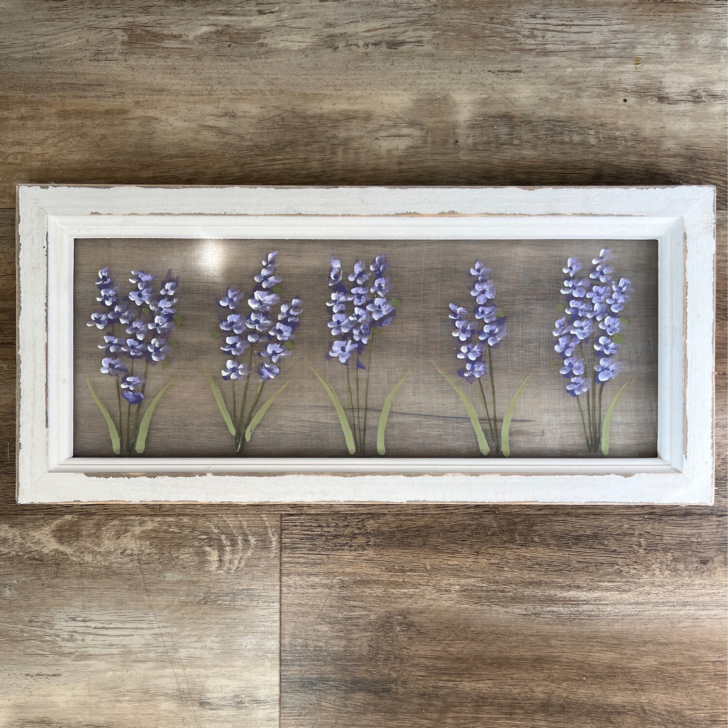 20" Lilacs Handpainted Canvas