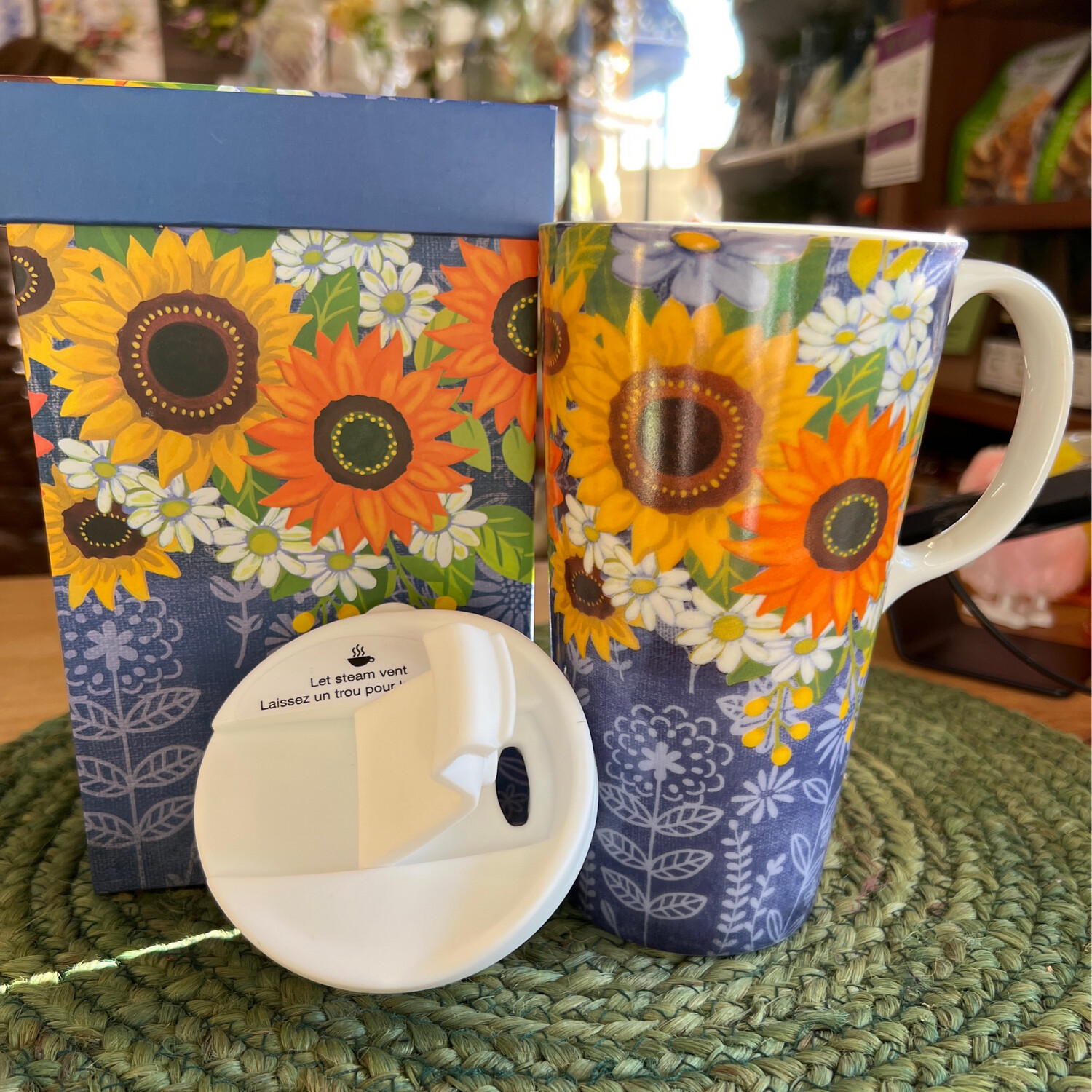 Sunflowers Travel Mug