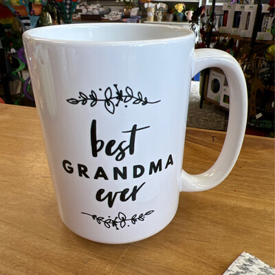 Best Grandma Ever Porcelain Mug