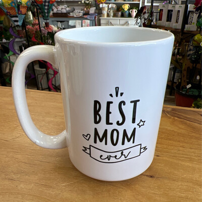 Best Mom Ever Porcelain Mug