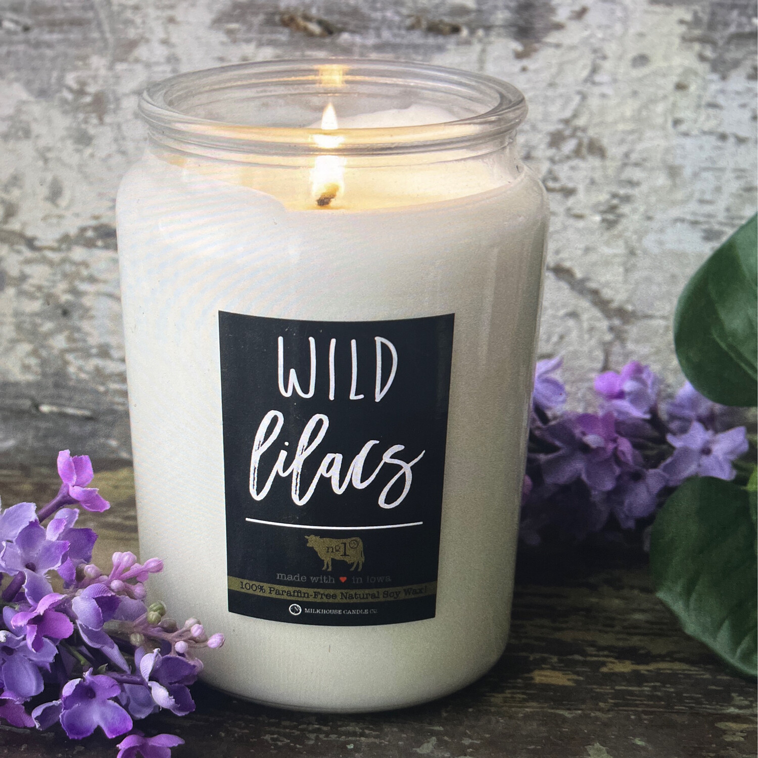 Milkhouse Candles 26oz Wild Lilacs