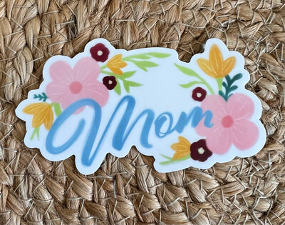 Mom Floral Sticker