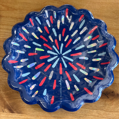 Patriotic Pop Dessert Plates Patriotic Pop Dessert Plates