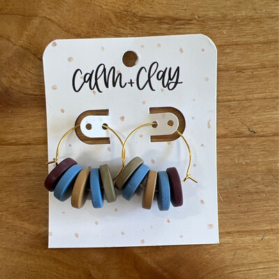 Calm & Clay Loops Earrings