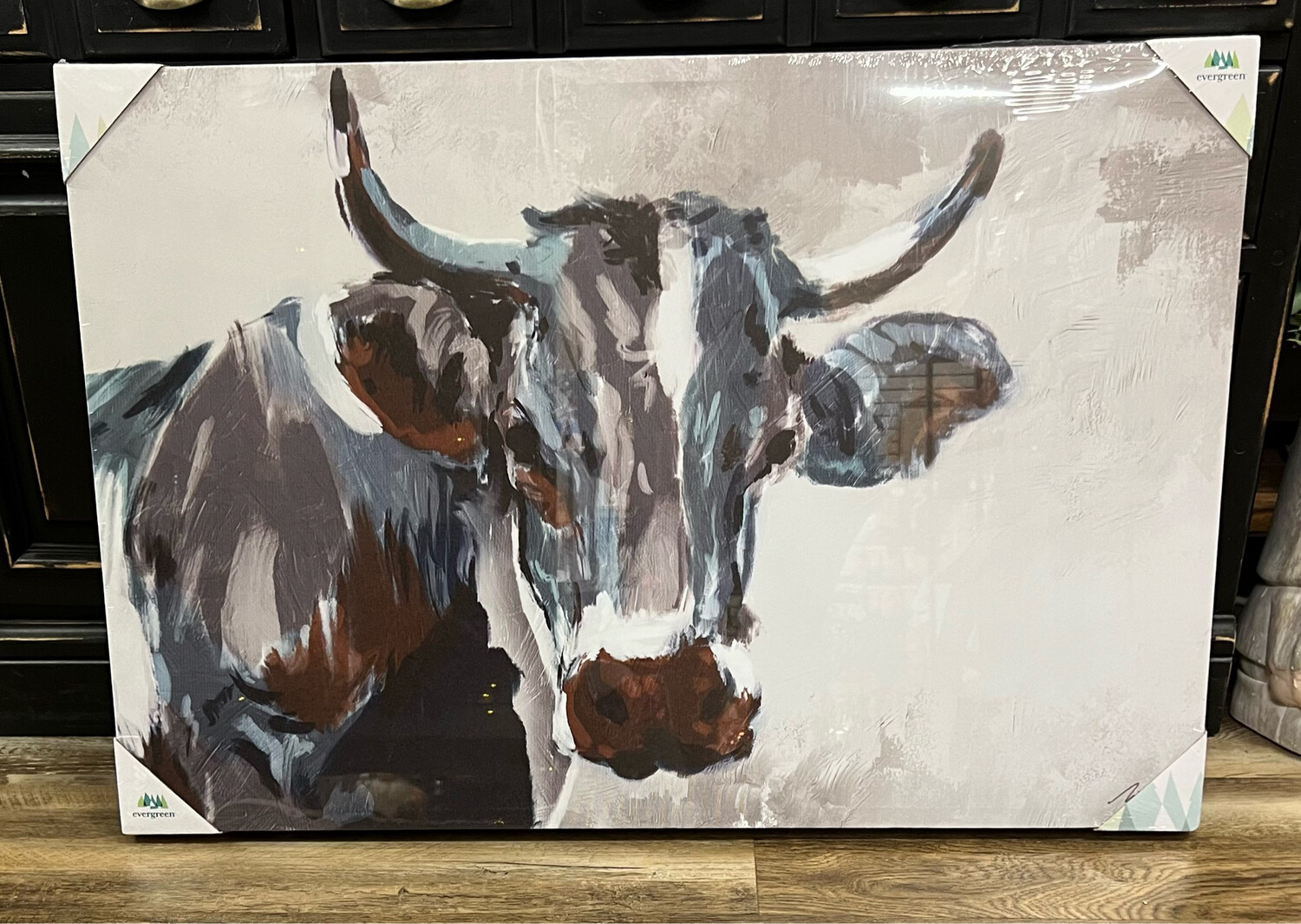 24" x 36" Longhorn Canvas