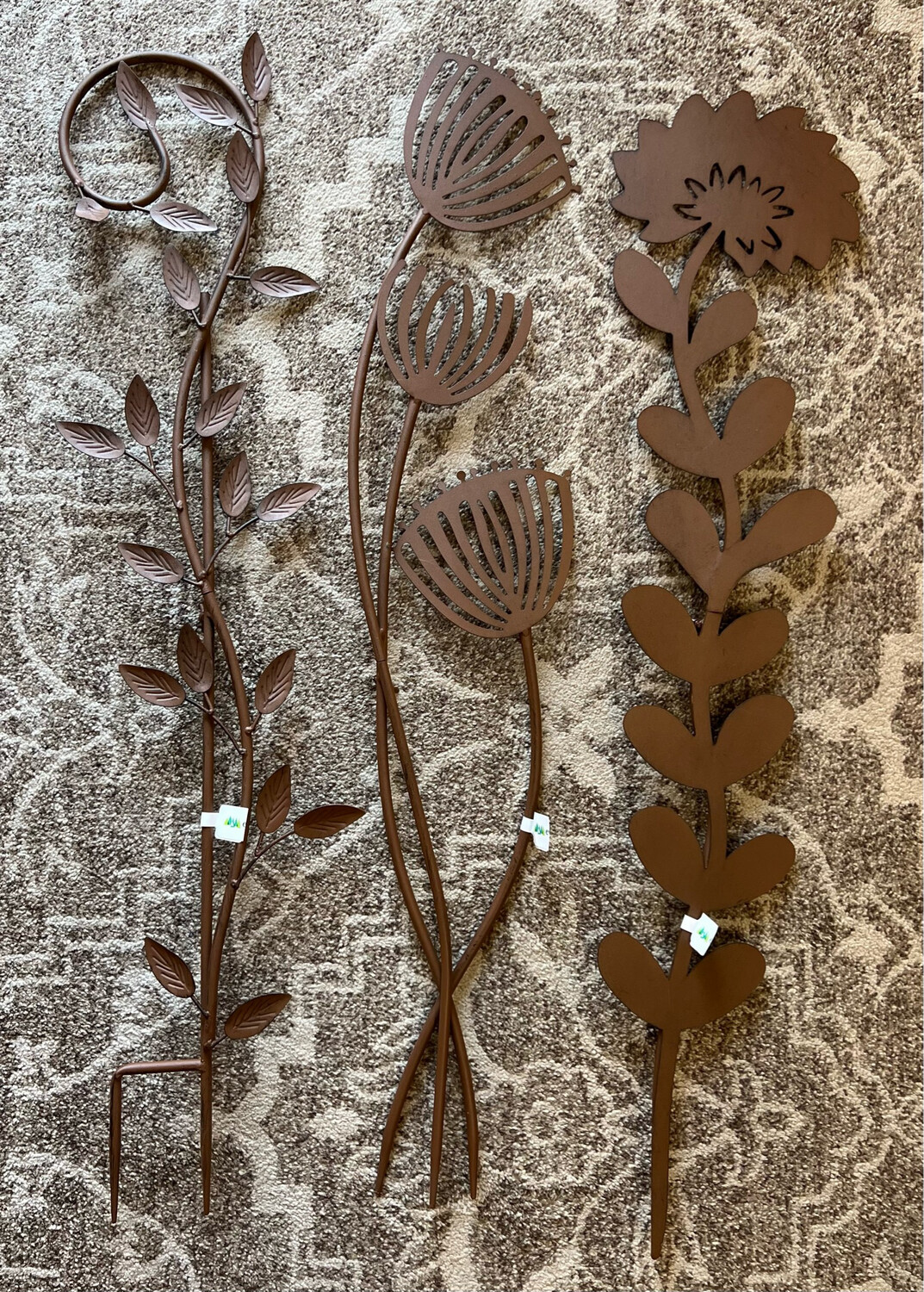 36" Rust Garden Stakes 36" Rust Garden Stakes