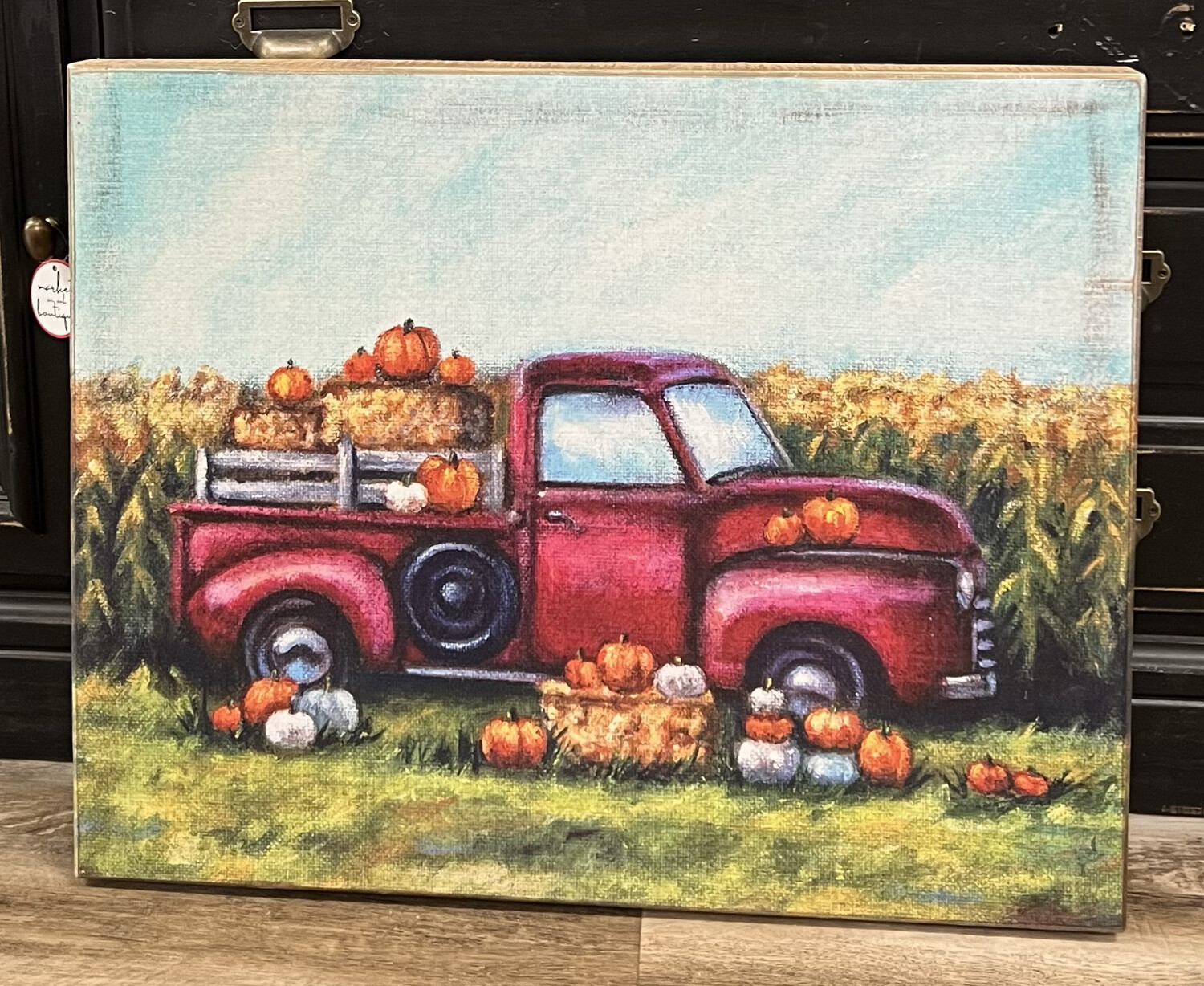 Red Truck Print