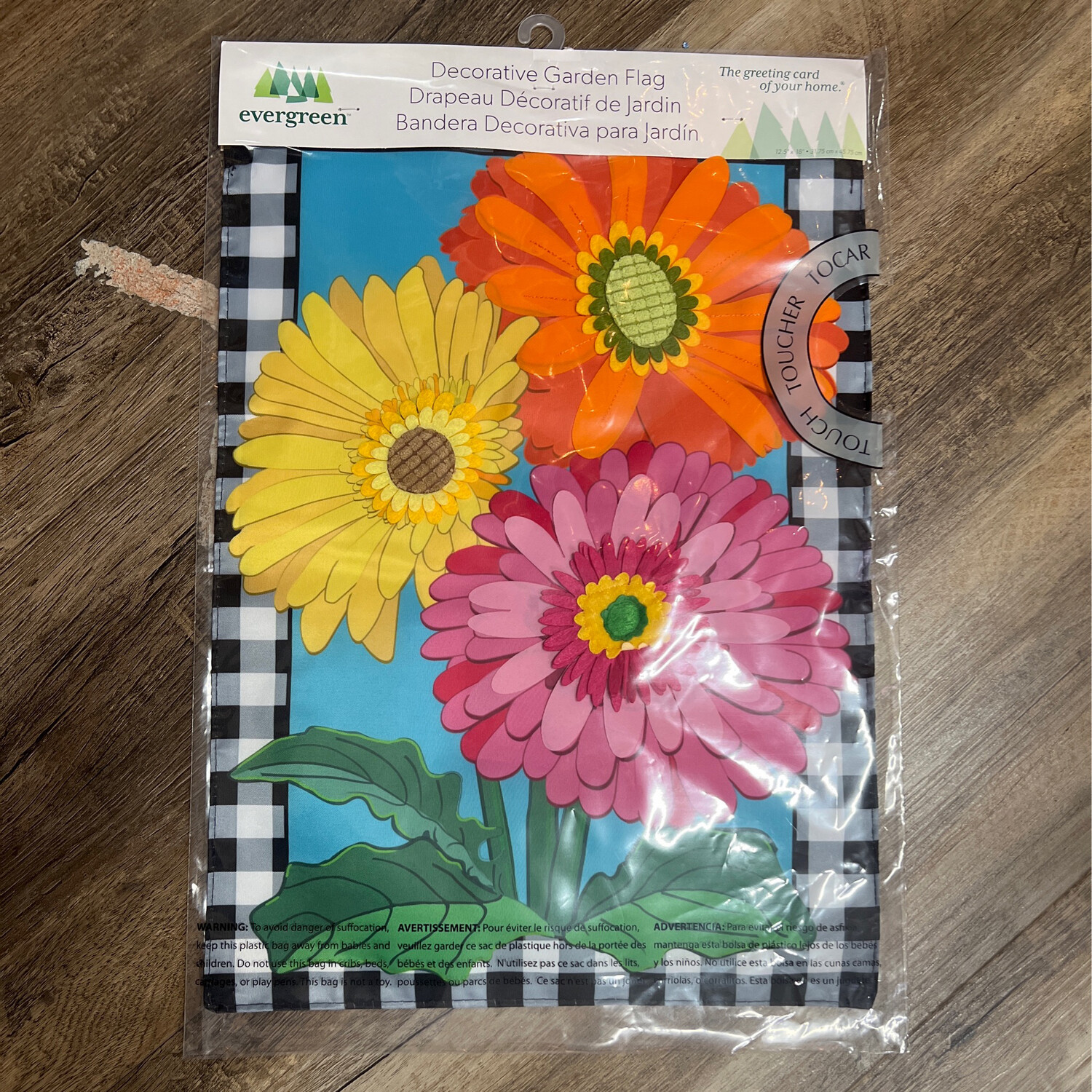 Gerbera Daisy 3D Flag