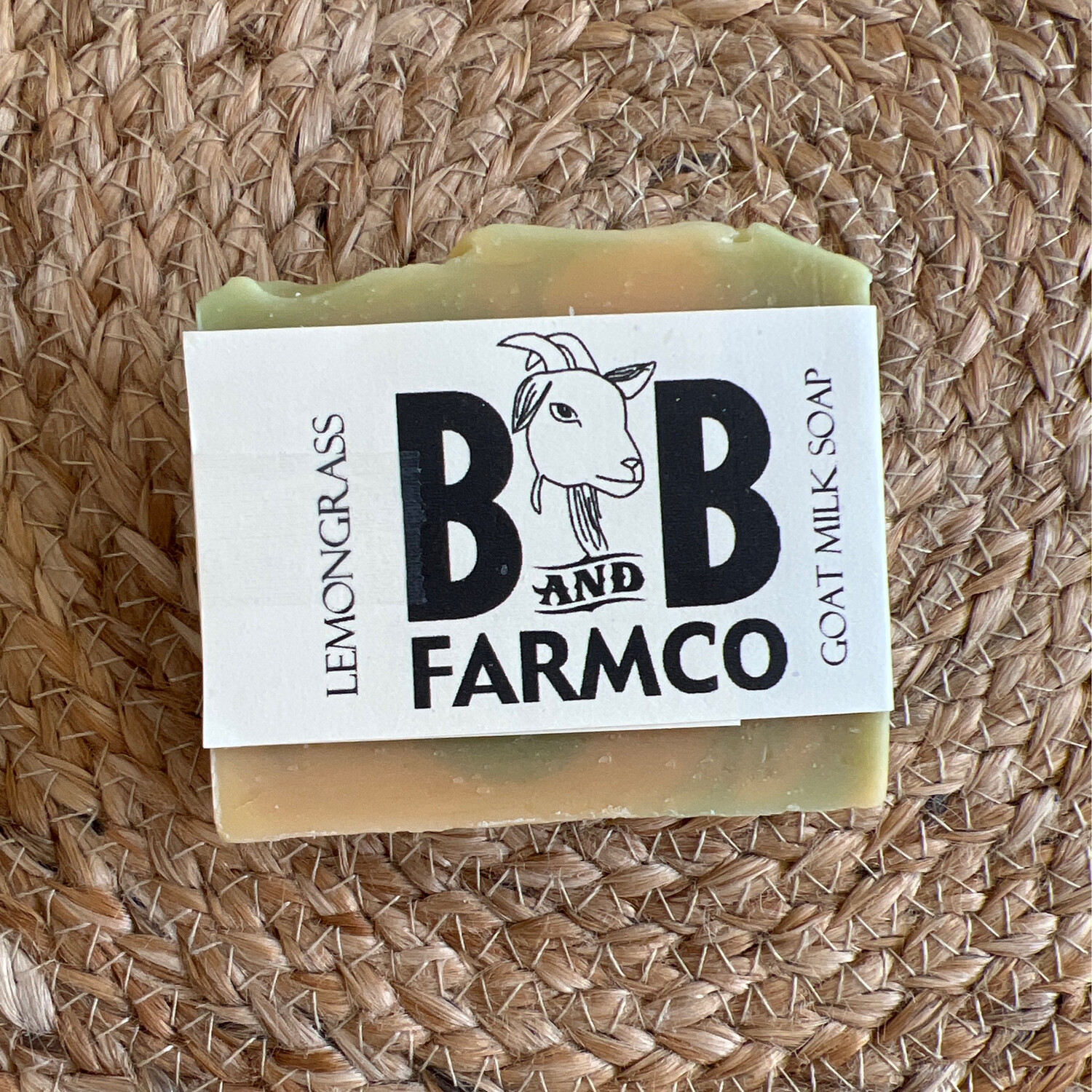 B & B Goats Milk Soap- Lemongrass