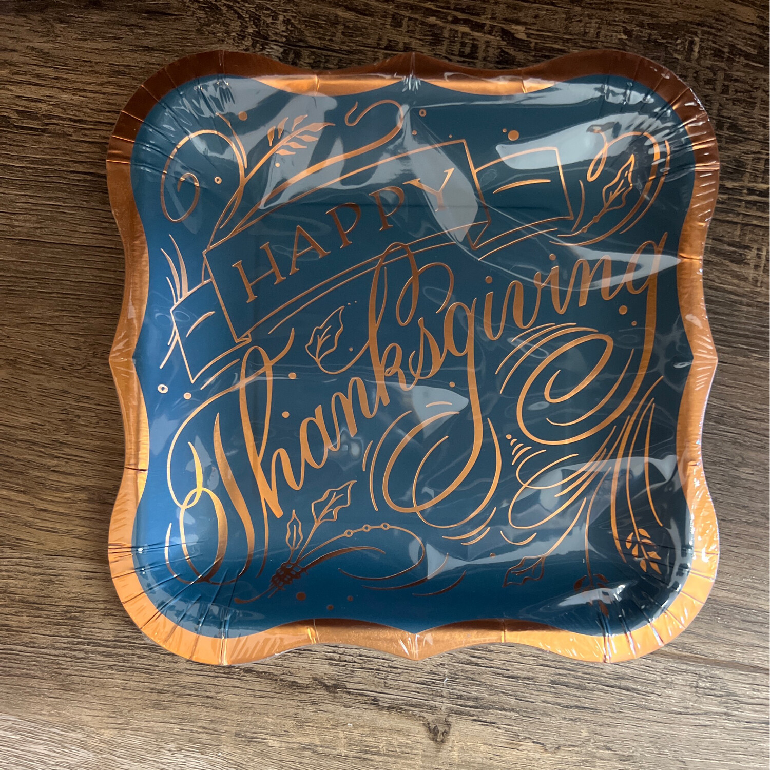 Thanksgiving Elegance Dessert Plates Thanksgiving Elegance Dessert Plates
