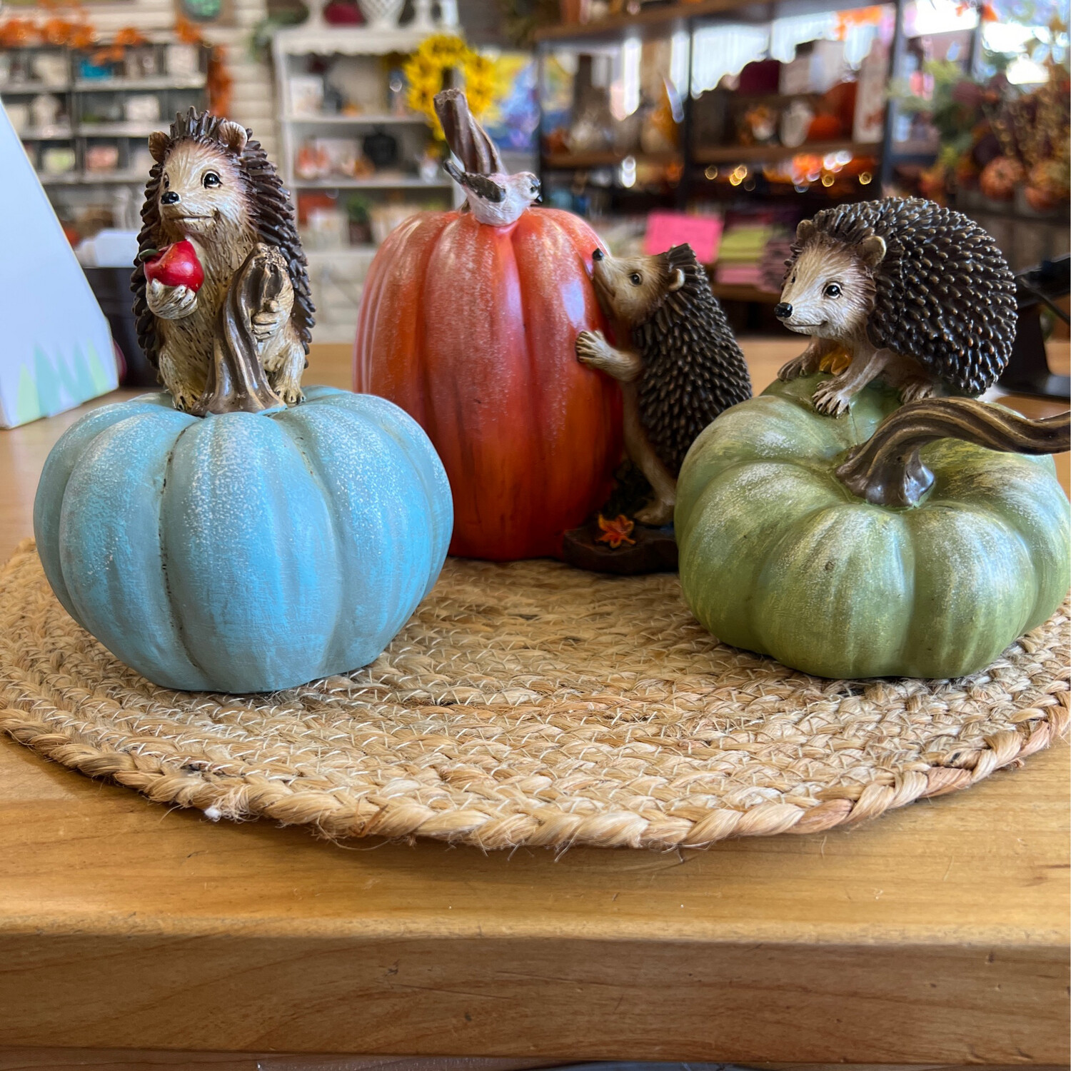 Hedgehog Pumpkins