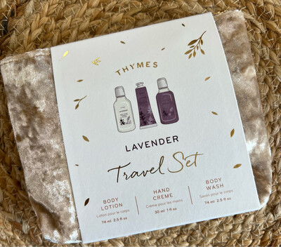 Lavender Travel Set