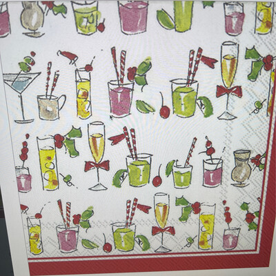 Fun Cocktails Napkins Fun Cocktails Napkins