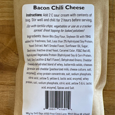 Signature Dip - Bacon Chili Cheese
