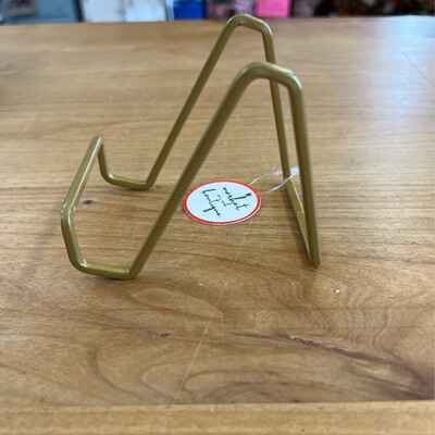 3" Gold Metal Easel