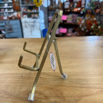 6" Gold Metal Easel