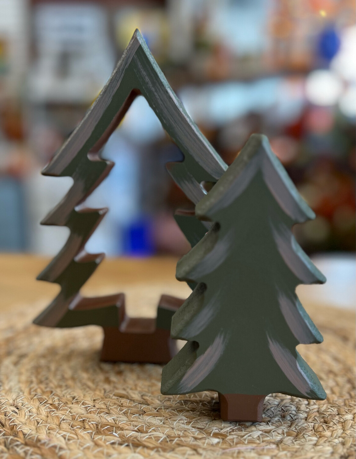 Set/2 Nesting Wood Trees