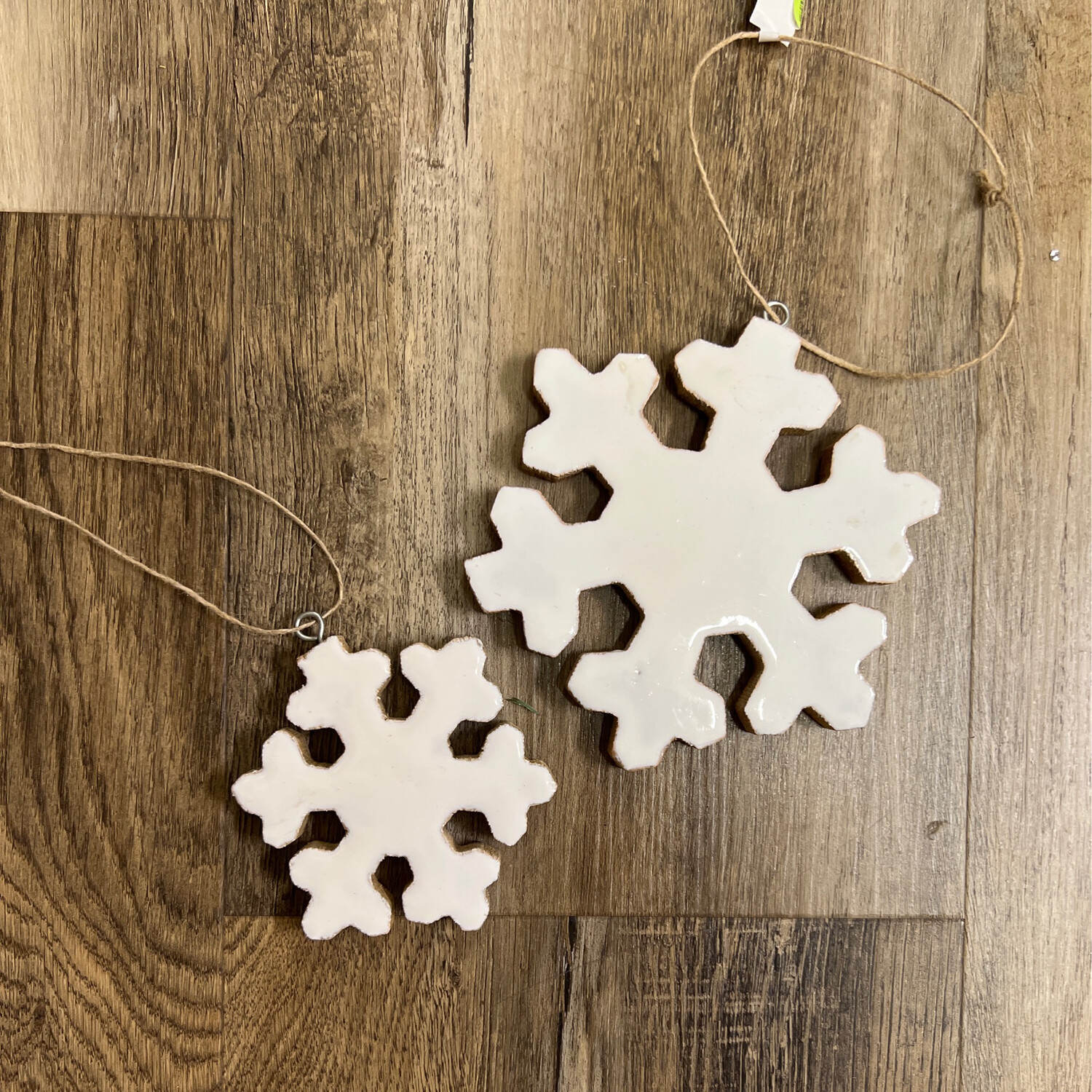 Enamel Snowflake Ornaments Enamel Snowflake Ornaments