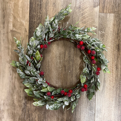 Frosted Berry Wreath Frosted Berry Wreath