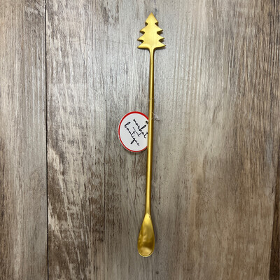 9" Brass Tree Cocktail Spoon 9" Brass Tree Cocktail Spoon