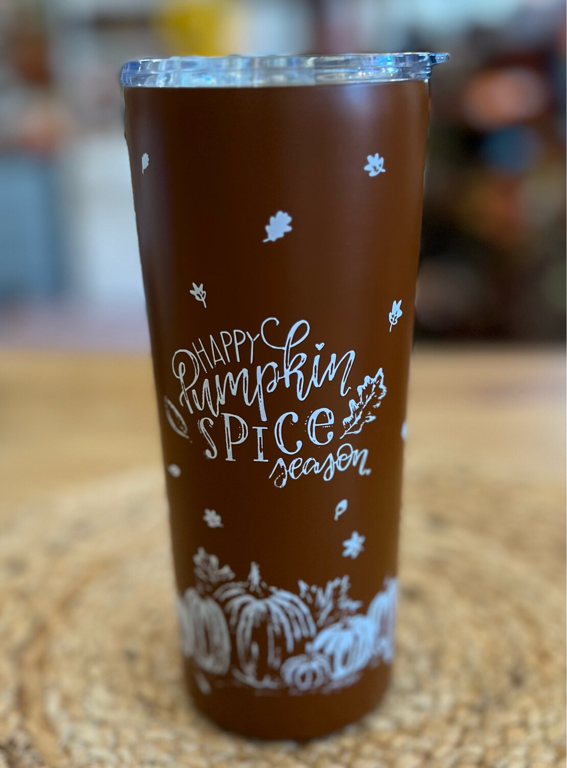 Pumpkin Spice Coffee Tumbler