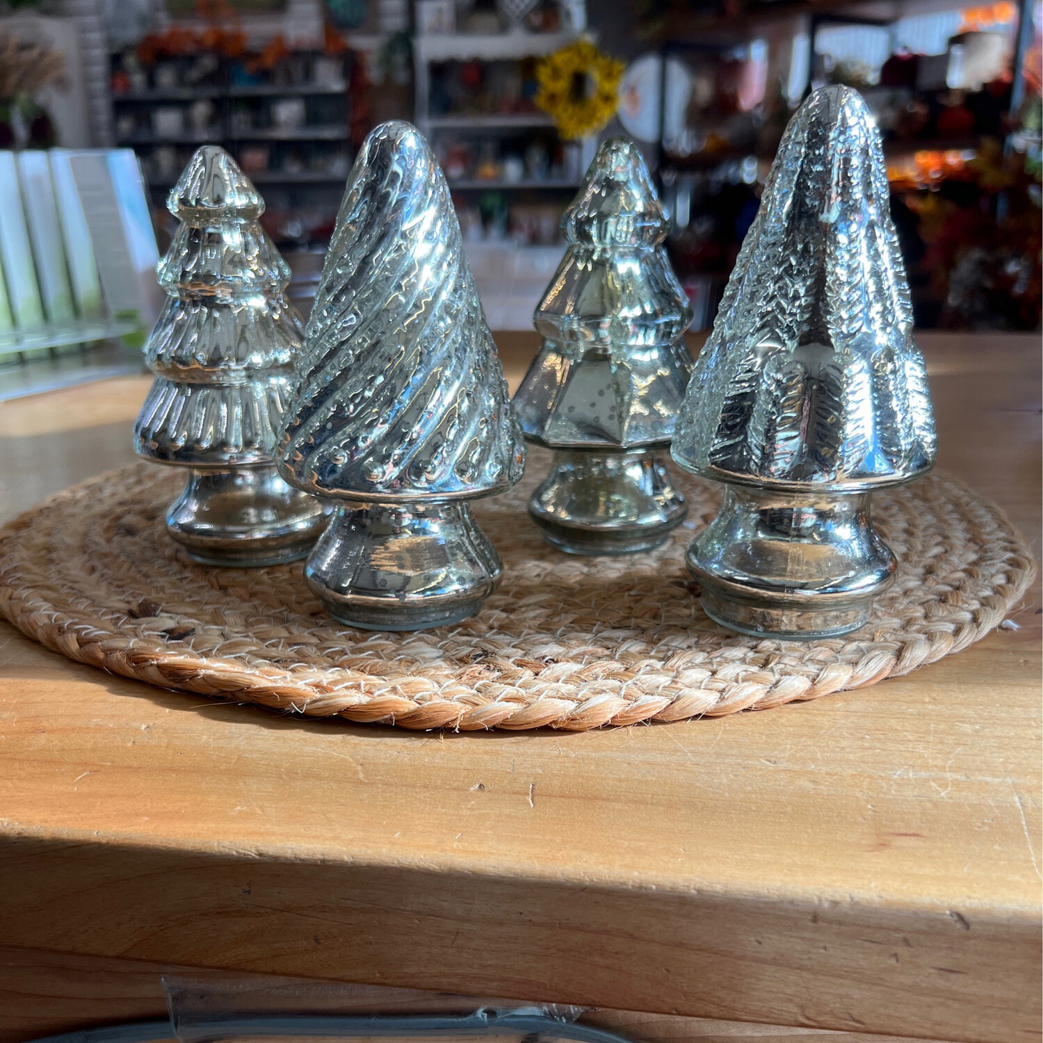 Mini Mercury Glass Tree