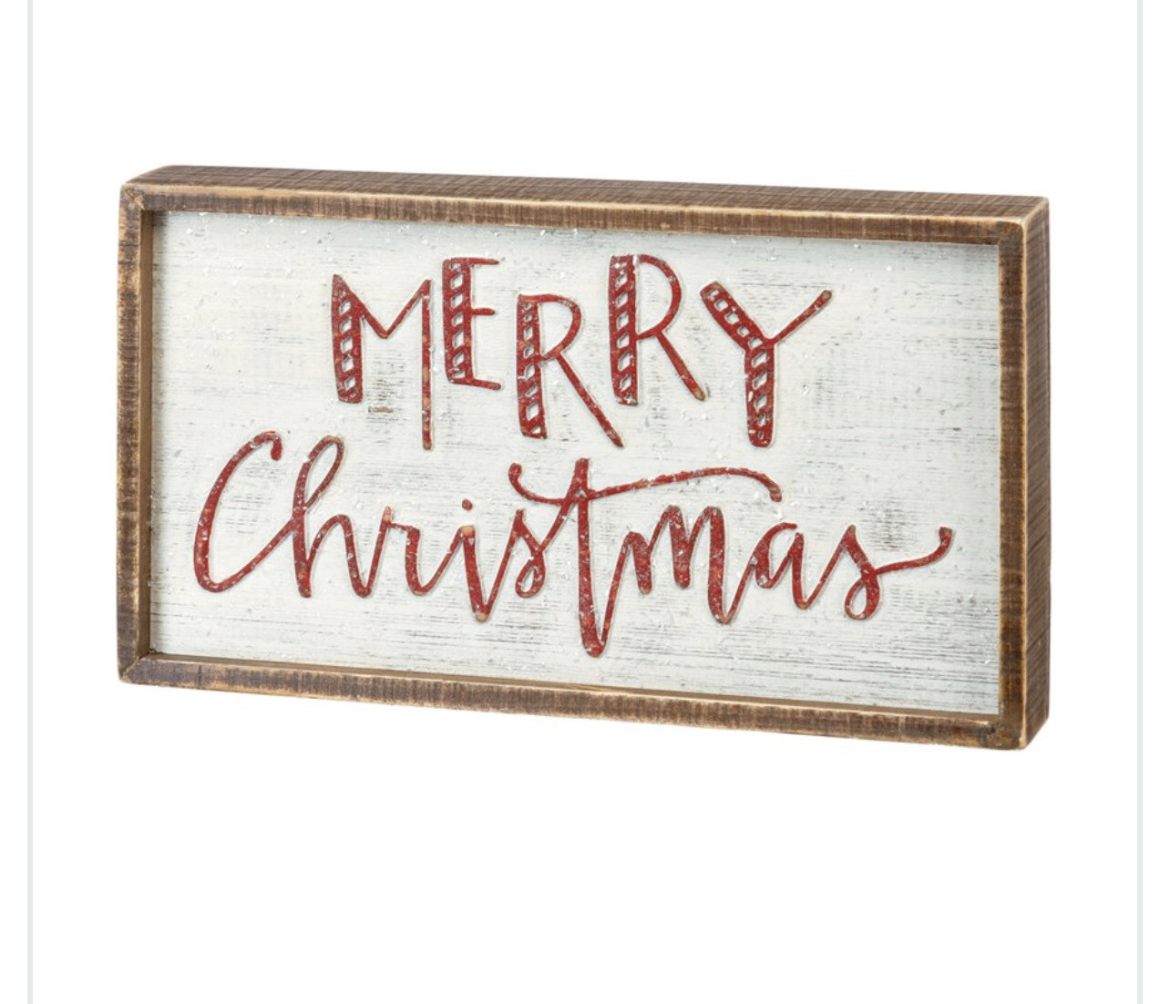 Christmas Insert Framed Sign