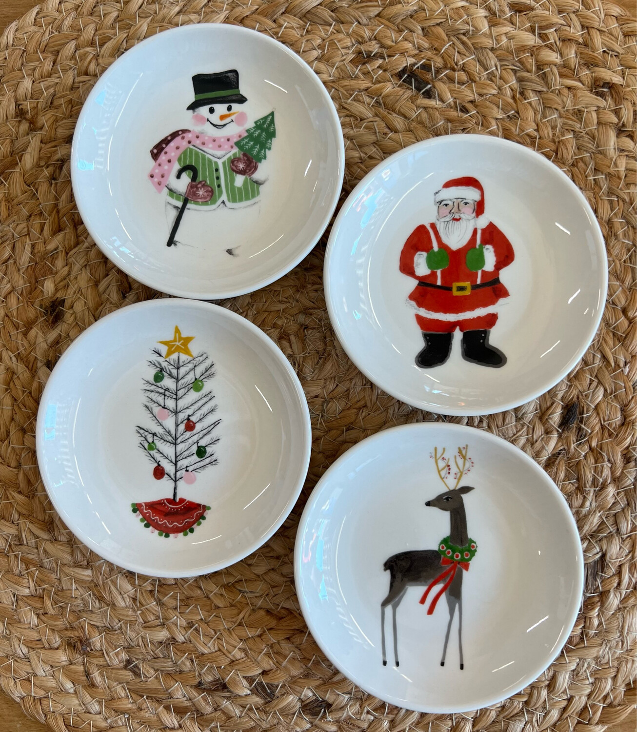 4&quot; Holiday Plates