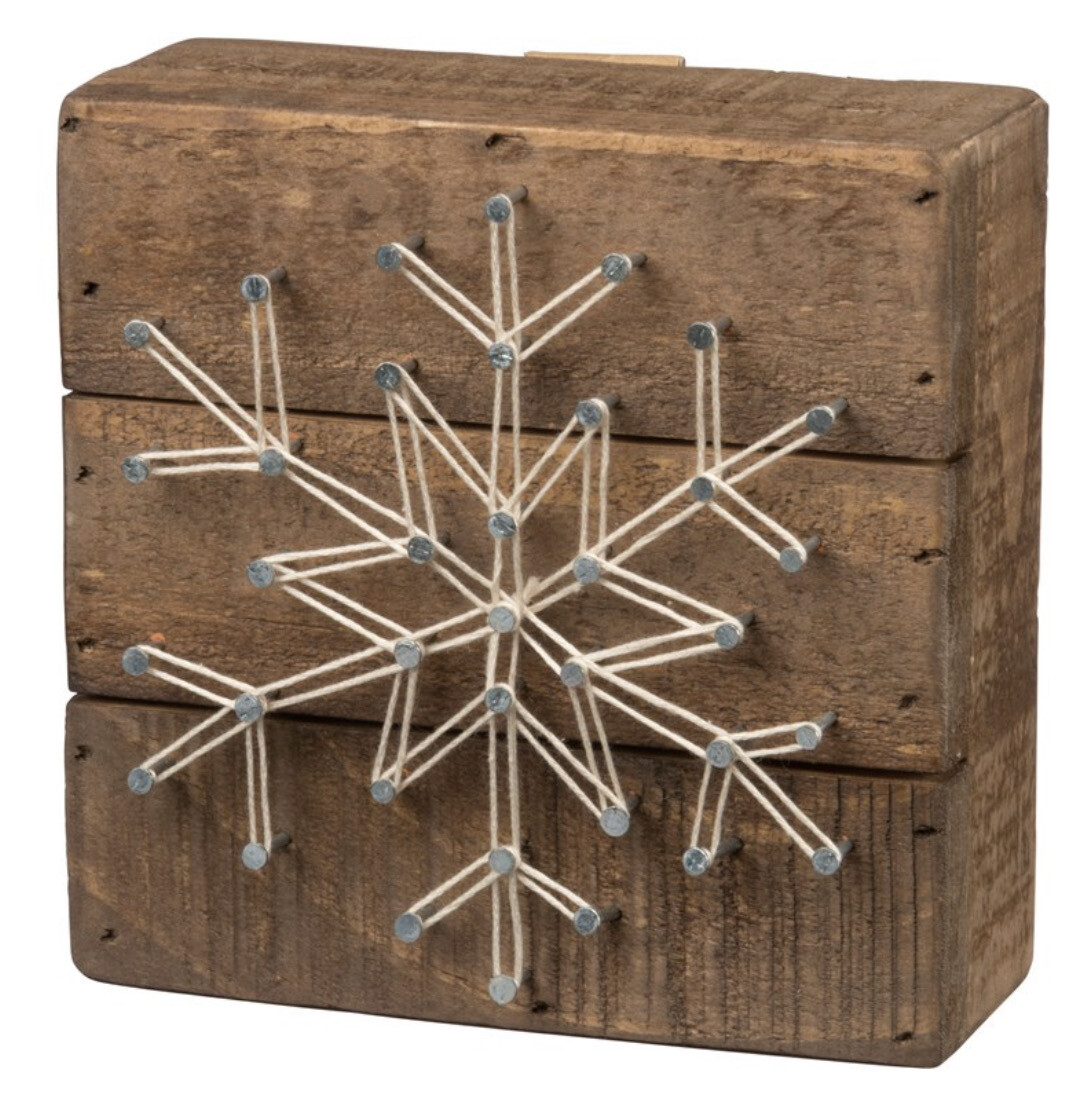 Snowflake String Art