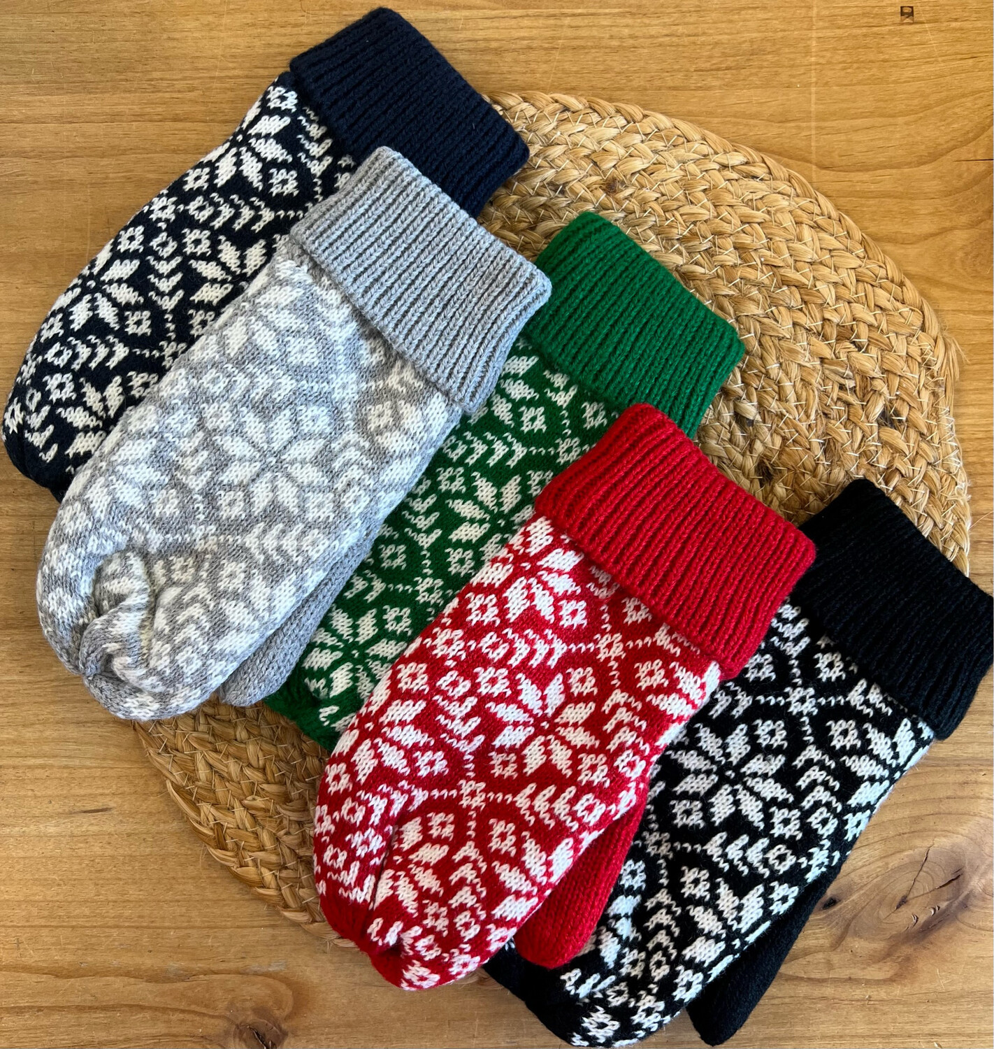 Panache Snowflake Mittens Panache Snowflake Mittens