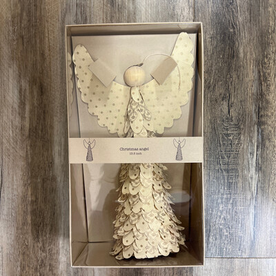 Recycled Paper Angel Topper