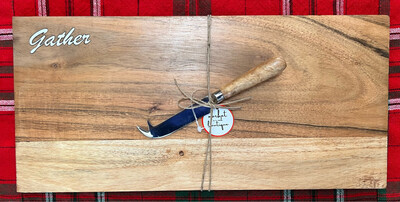 Gather Board & Cheese Knife Set