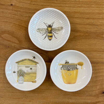 3" Bee Plates