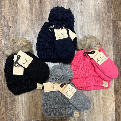 CC Baby Hat/Mittens