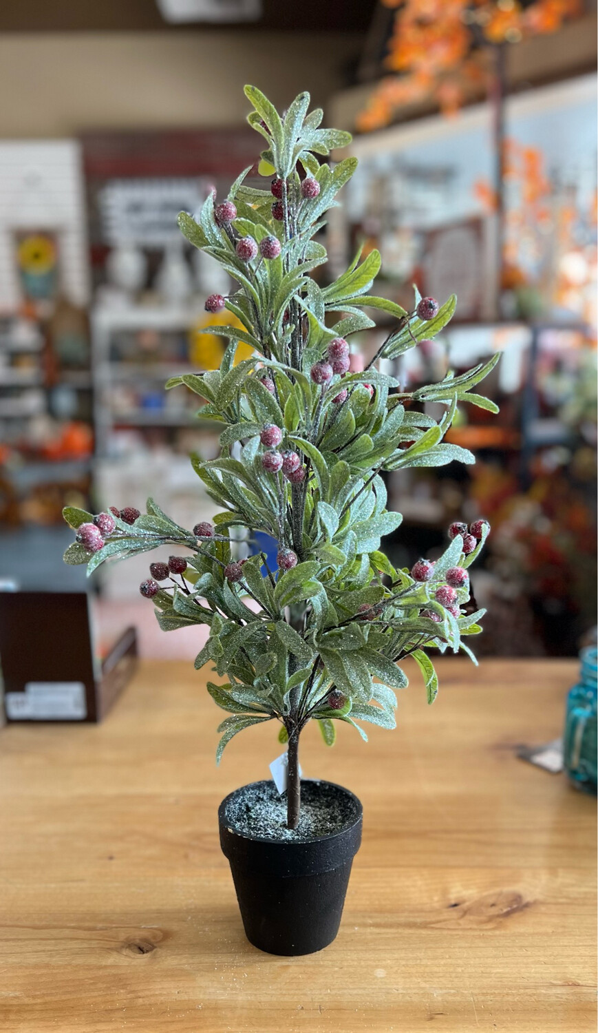 24&quot; Sugared Berry Tree